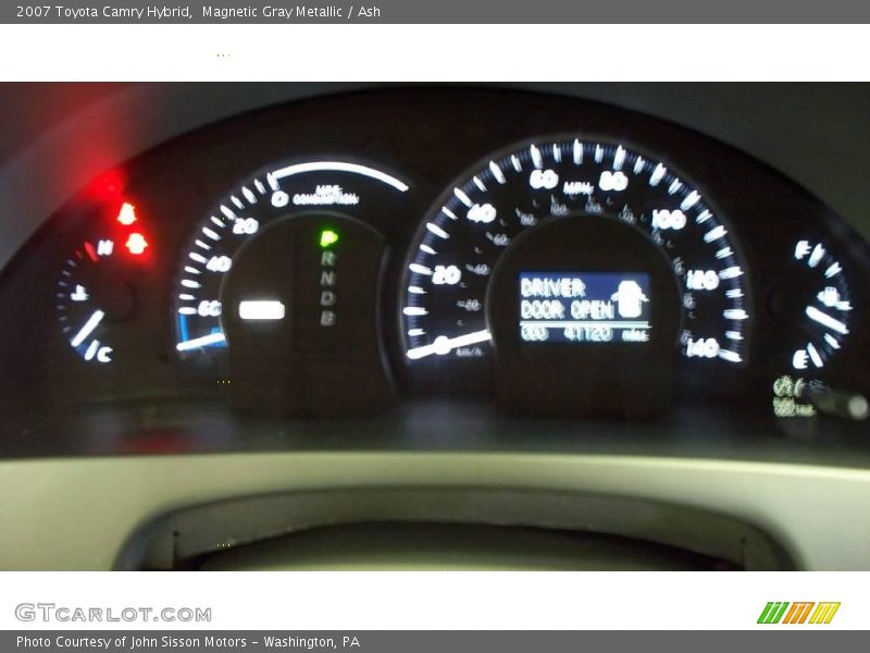 Magnetic Gray Metallic / Ash 2007 Toyota Camry Hybrid