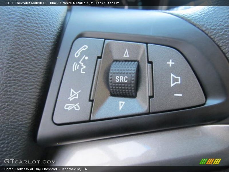 Black Granite Metallic / Jet Black/Titanium 2013 Chevrolet Malibu LS