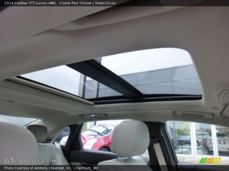 Crystal Red Tincoat / Shale/Cocoa 2014 Cadillac XTS Luxury AWD