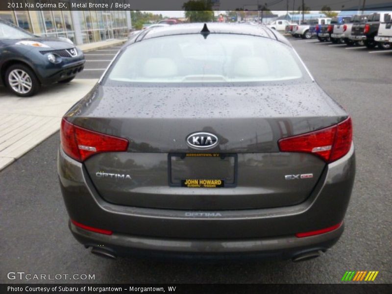 Metal Bronze / Beige 2011 Kia Optima EX