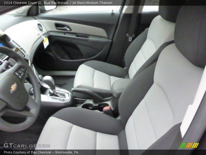 Blue Ray Metallic / Jet Black/Medium Titanium 2014 Chevrolet Cruze LS