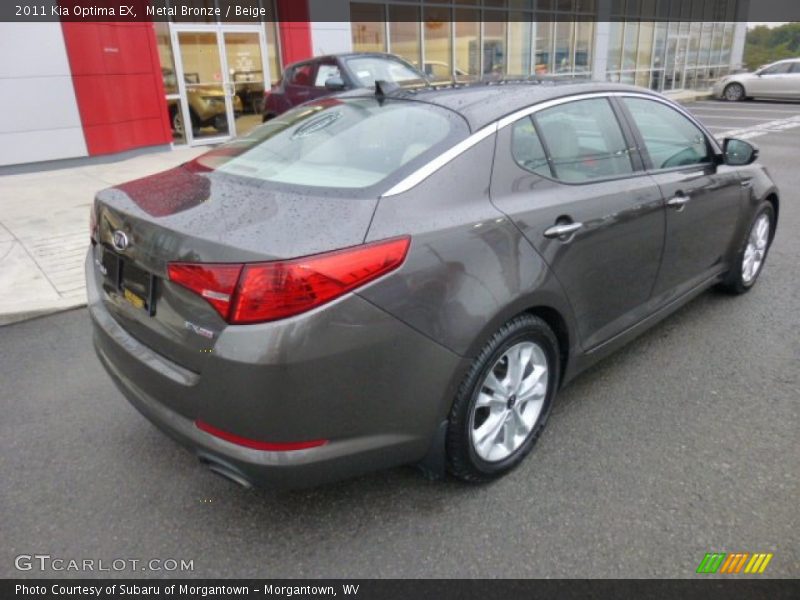 Metal Bronze / Beige 2011 Kia Optima EX