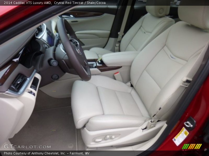 Crystal Red Tincoat / Shale/Cocoa 2014 Cadillac XTS Luxury AWD