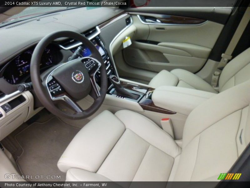 Crystal Red Tincoat / Shale/Cocoa 2014 Cadillac XTS Luxury AWD