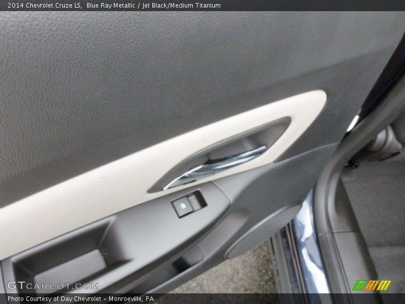 Blue Ray Metallic / Jet Black/Medium Titanium 2014 Chevrolet Cruze LS