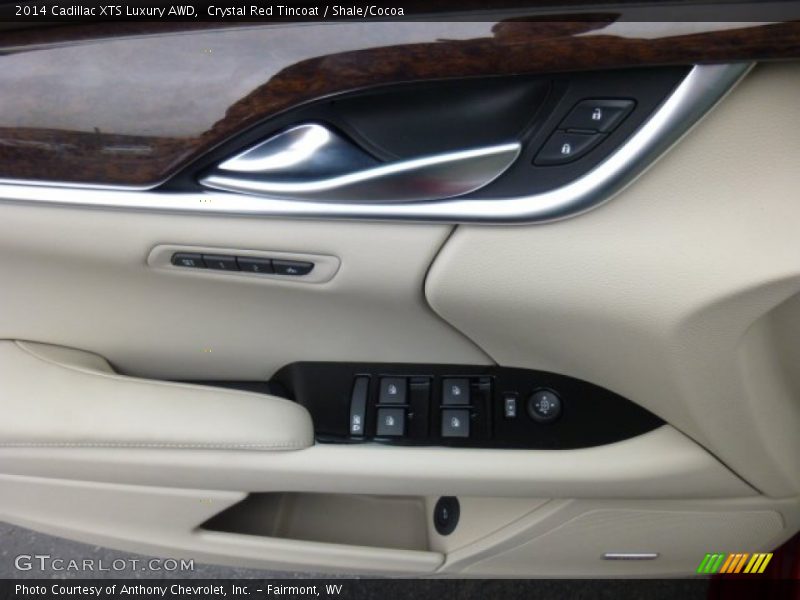 Crystal Red Tincoat / Shale/Cocoa 2014 Cadillac XTS Luxury AWD