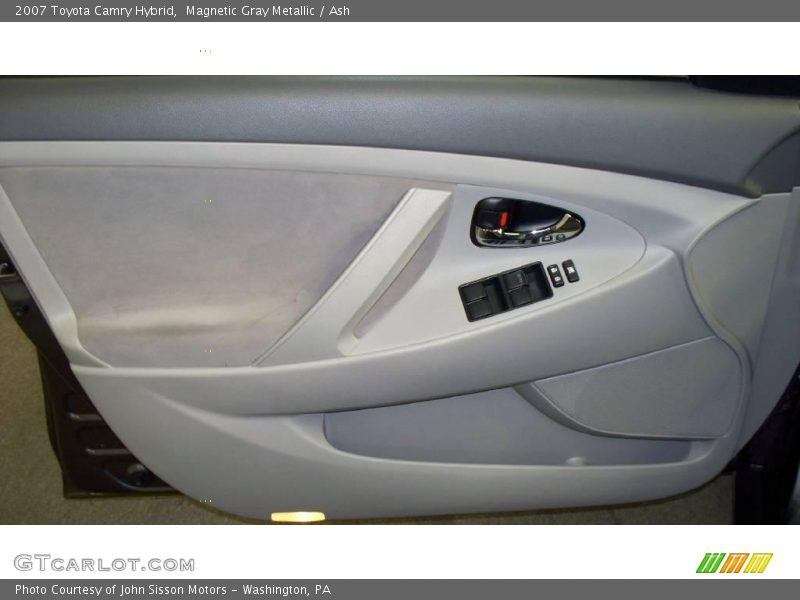 Magnetic Gray Metallic / Ash 2007 Toyota Camry Hybrid