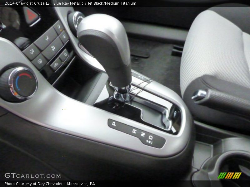 Blue Ray Metallic / Jet Black/Medium Titanium 2014 Chevrolet Cruze LS