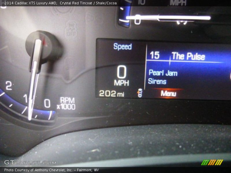 Crystal Red Tincoat / Shale/Cocoa 2014 Cadillac XTS Luxury AWD