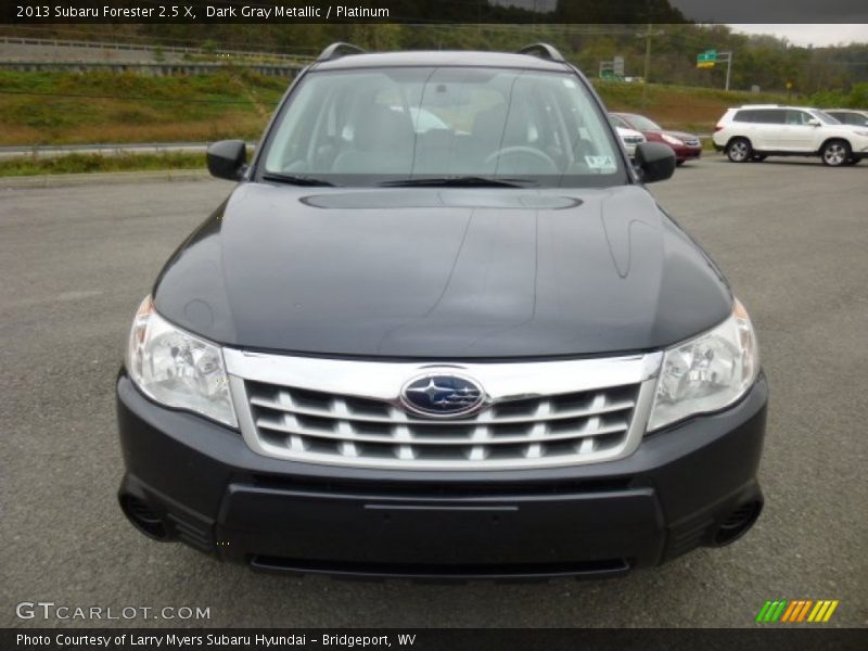 Dark Gray Metallic / Platinum 2013 Subaru Forester 2.5 X