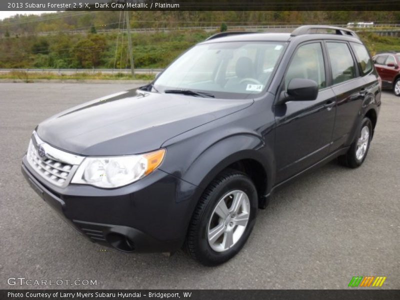 Dark Gray Metallic / Platinum 2013 Subaru Forester 2.5 X