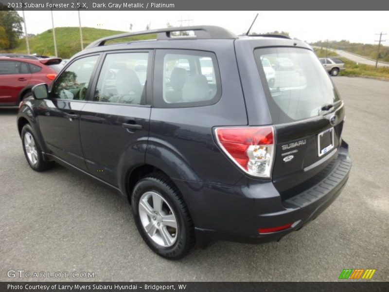 Dark Gray Metallic / Platinum 2013 Subaru Forester 2.5 X