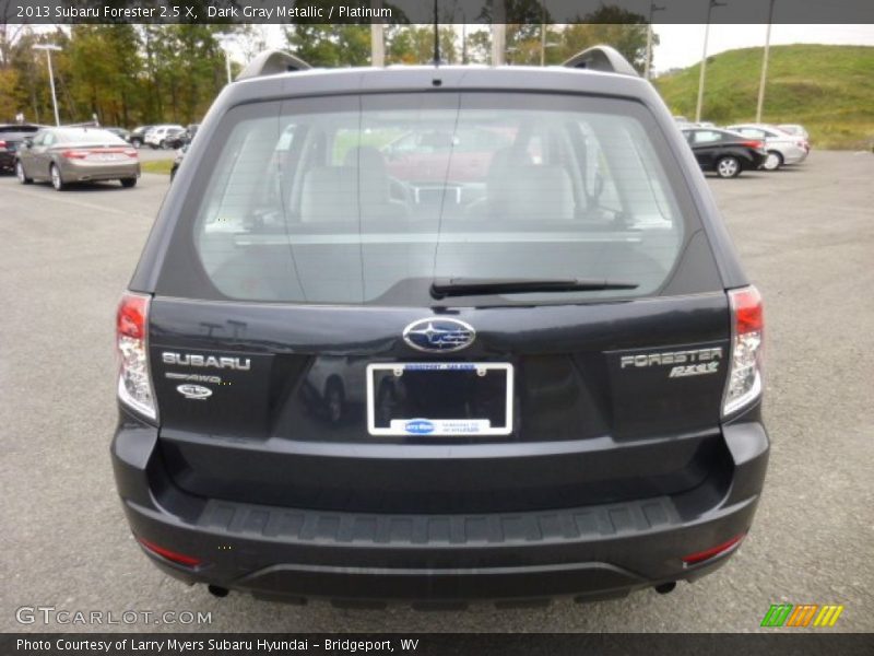 Dark Gray Metallic / Platinum 2013 Subaru Forester 2.5 X