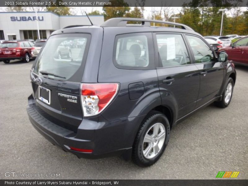 Dark Gray Metallic / Platinum 2013 Subaru Forester 2.5 X