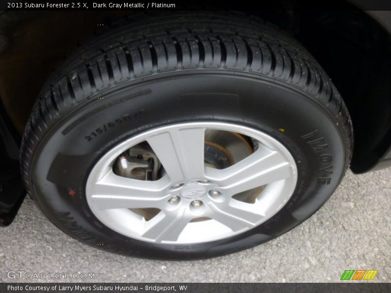 Dark Gray Metallic / Platinum 2013 Subaru Forester 2.5 X
