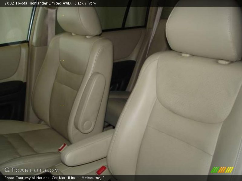 Black / Ivory 2002 Toyota Highlander Limited 4WD
