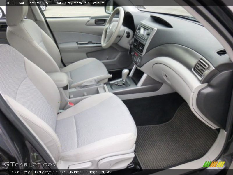 Dark Gray Metallic / Platinum 2013 Subaru Forester 2.5 X