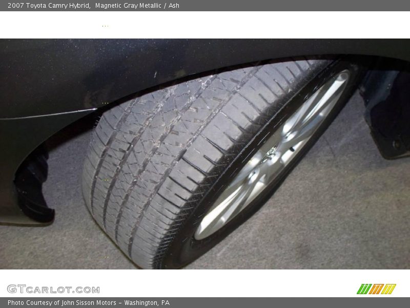 Magnetic Gray Metallic / Ash 2007 Toyota Camry Hybrid