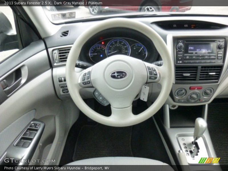 Dark Gray Metallic / Platinum 2013 Subaru Forester 2.5 X