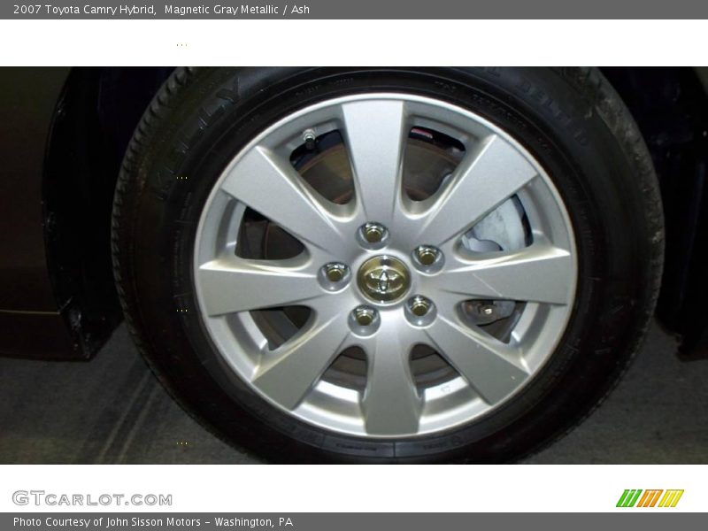 Magnetic Gray Metallic / Ash 2007 Toyota Camry Hybrid