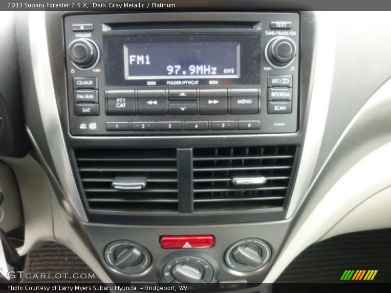 Dark Gray Metallic / Platinum 2013 Subaru Forester 2.5 X