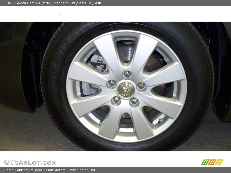 Magnetic Gray Metallic / Ash 2007 Toyota Camry Hybrid