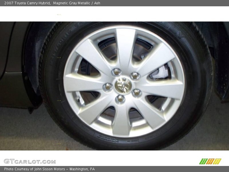 Magnetic Gray Metallic / Ash 2007 Toyota Camry Hybrid