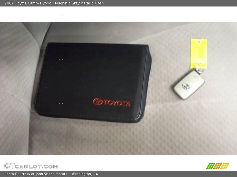 Magnetic Gray Metallic / Ash 2007 Toyota Camry Hybrid