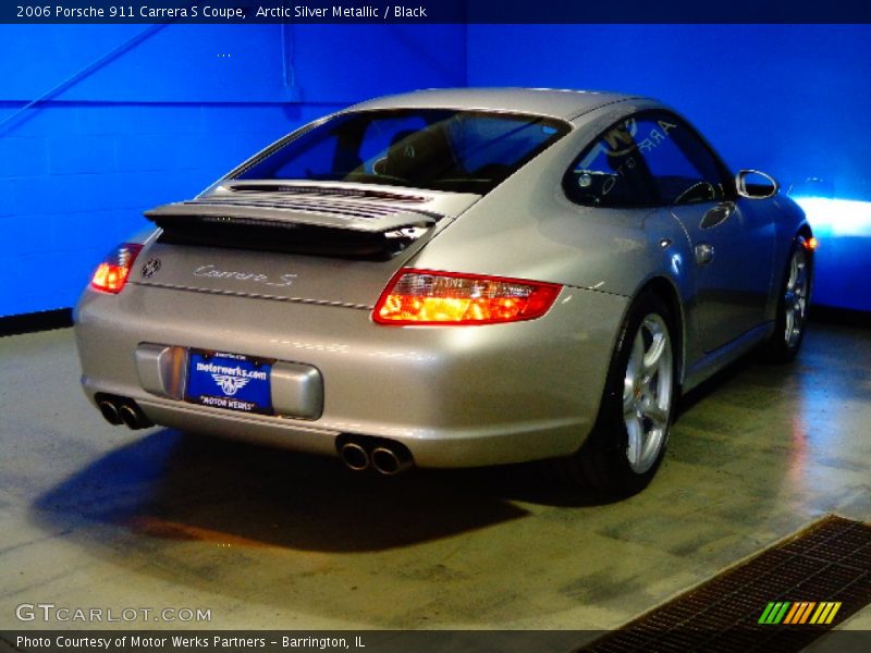 Arctic Silver Metallic / Black 2006 Porsche 911 Carrera S Coupe