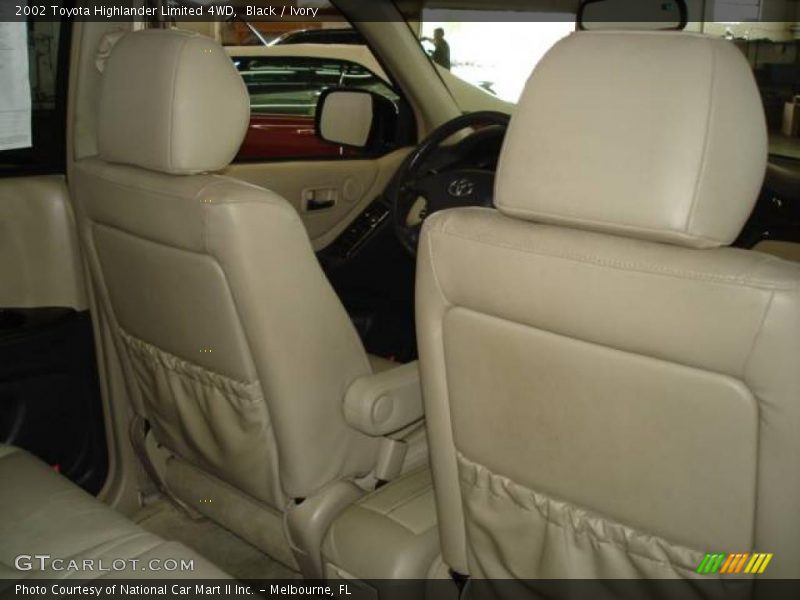 Black / Ivory 2002 Toyota Highlander Limited 4WD