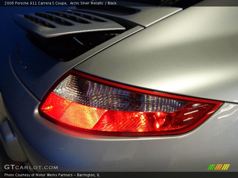 Arctic Silver Metallic / Black 2006 Porsche 911 Carrera S Coupe