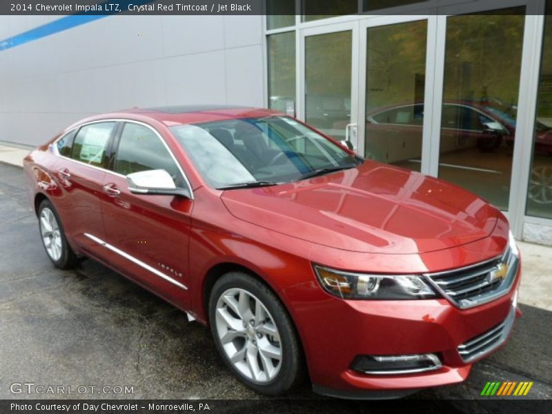 Crystal Red Tintcoat / Jet Black 2014 Chevrolet Impala LTZ