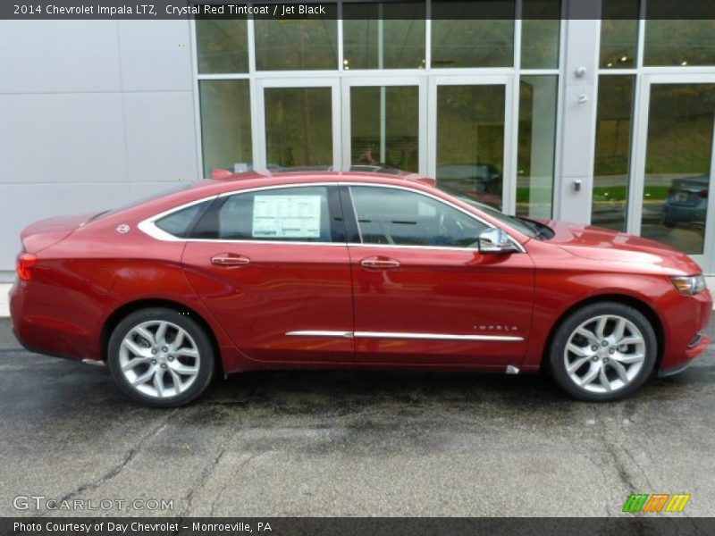 Crystal Red Tintcoat / Jet Black 2014 Chevrolet Impala LTZ