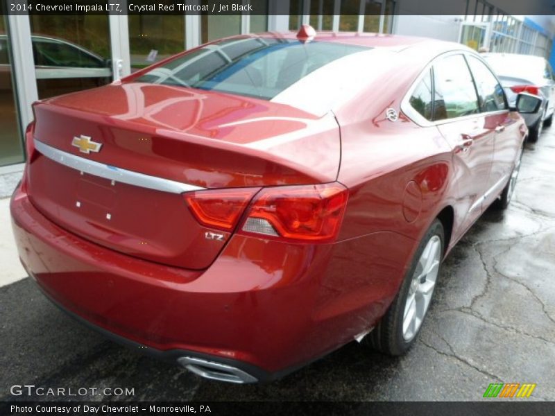 Crystal Red Tintcoat / Jet Black 2014 Chevrolet Impala LTZ