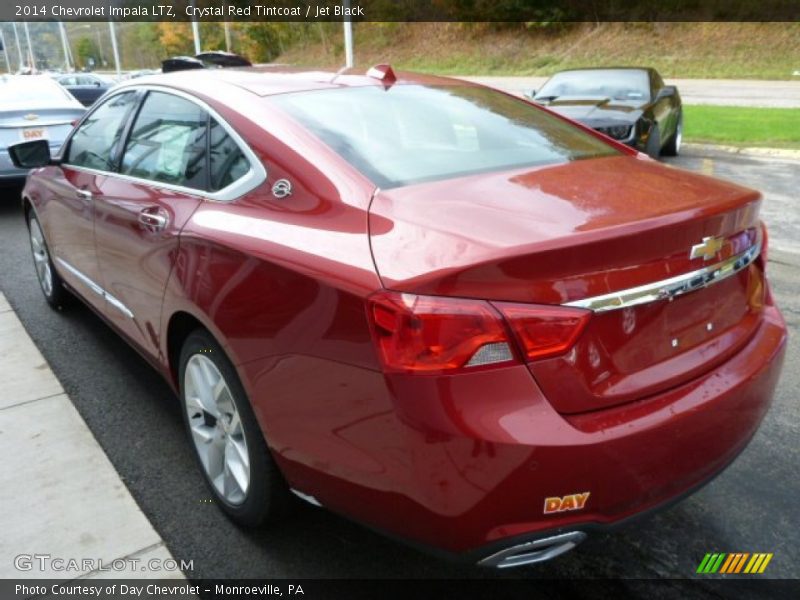 Crystal Red Tintcoat / Jet Black 2014 Chevrolet Impala LTZ