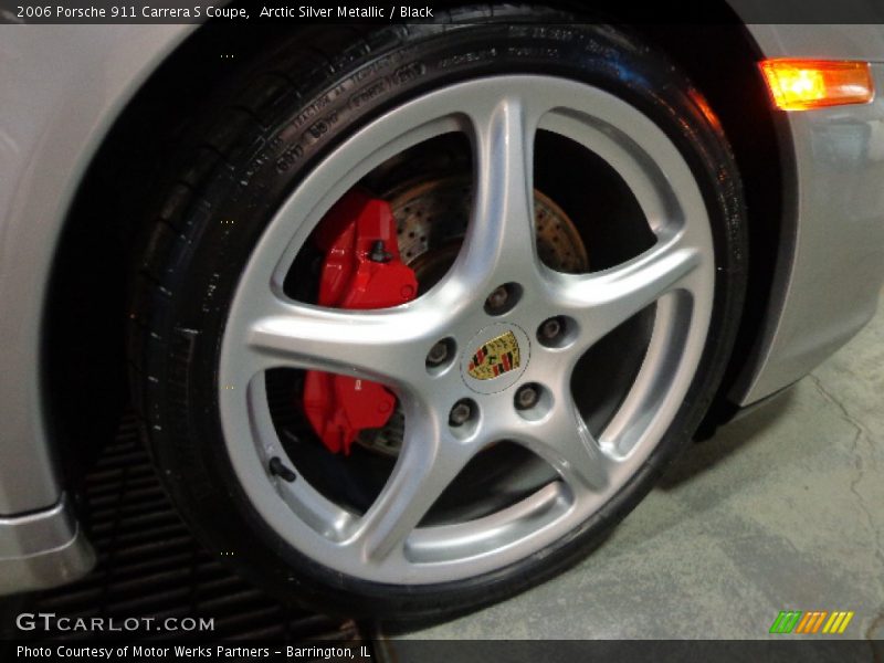 Arctic Silver Metallic / Black 2006 Porsche 911 Carrera S Coupe