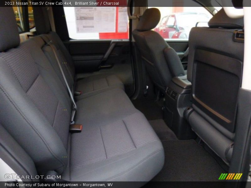 Brilliant Silver / Charcoal 2013 Nissan Titan SV Crew Cab 4x4