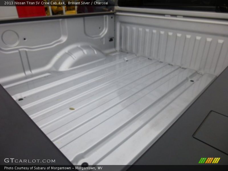 Brilliant Silver / Charcoal 2013 Nissan Titan SV Crew Cab 4x4