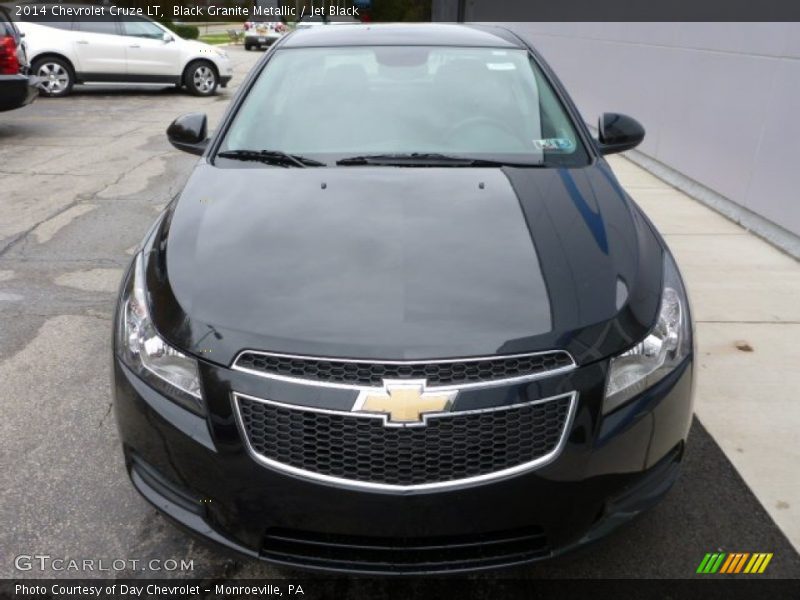 Black Granite Metallic / Jet Black 2014 Chevrolet Cruze LT