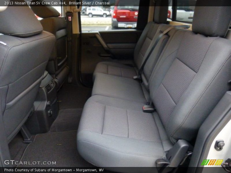 Brilliant Silver / Charcoal 2013 Nissan Titan SV Crew Cab 4x4