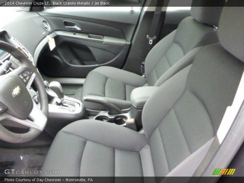 Black Granite Metallic / Jet Black 2014 Chevrolet Cruze LT