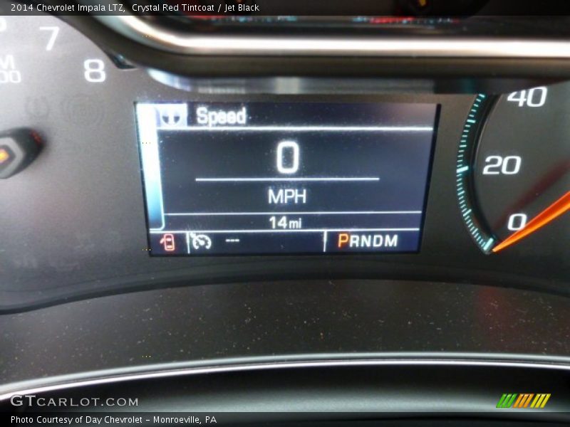 Crystal Red Tintcoat / Jet Black 2014 Chevrolet Impala LTZ