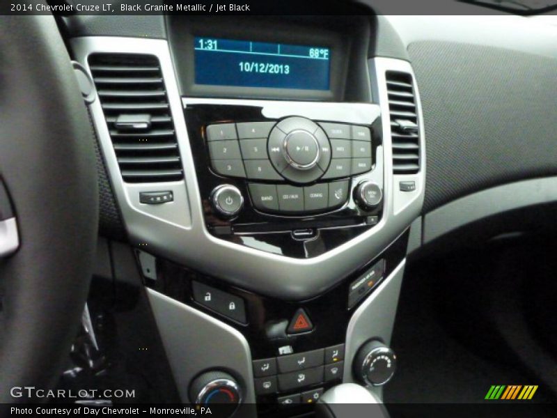 Black Granite Metallic / Jet Black 2014 Chevrolet Cruze LT