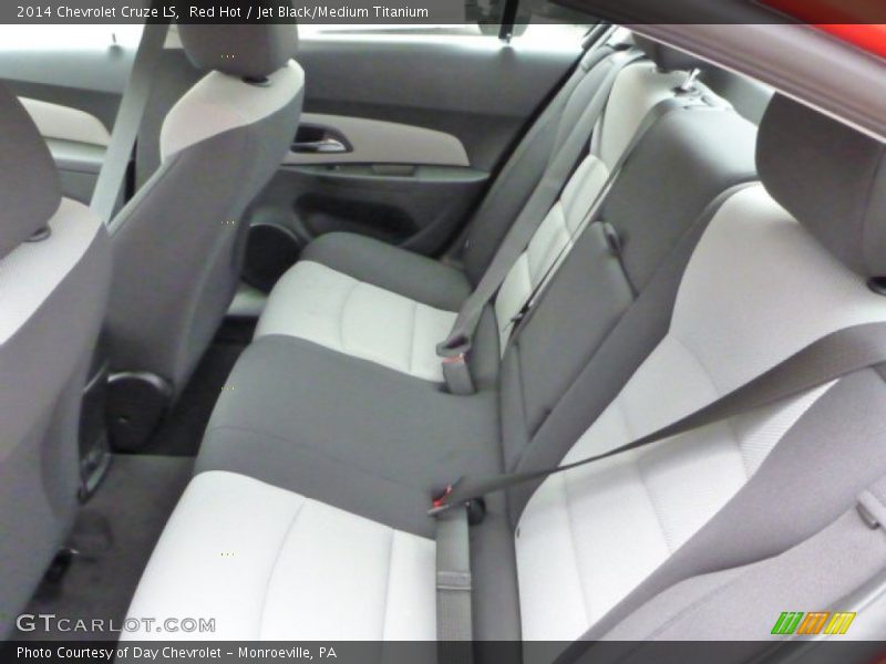 Red Hot / Jet Black/Medium Titanium 2014 Chevrolet Cruze LS
