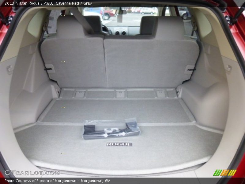 Cayenne Red / Gray 2013 Nissan Rogue S AWD