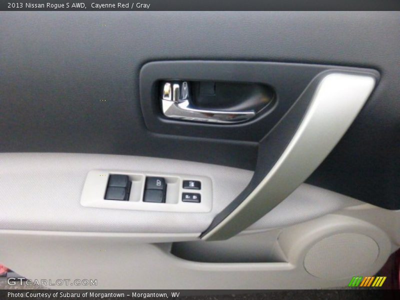 Cayenne Red / Gray 2013 Nissan Rogue S AWD