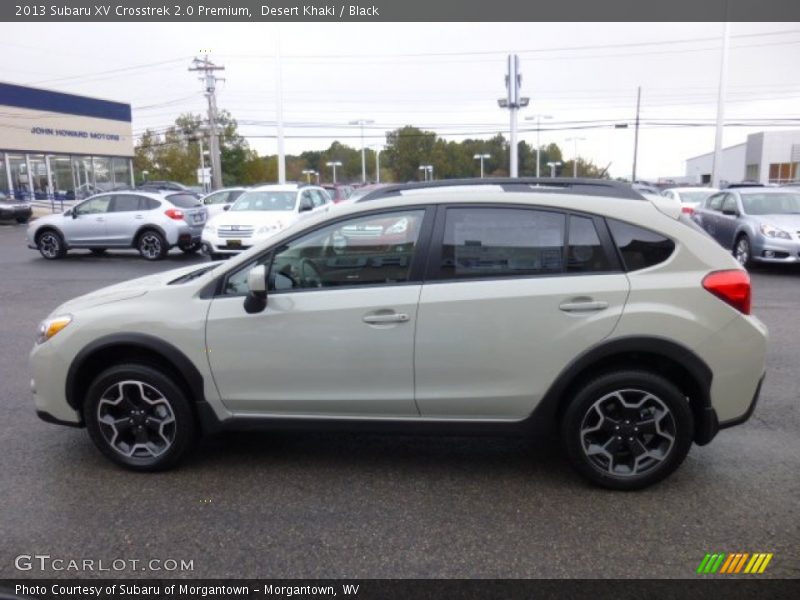 Desert Khaki / Black 2013 Subaru XV Crosstrek 2.0 Premium