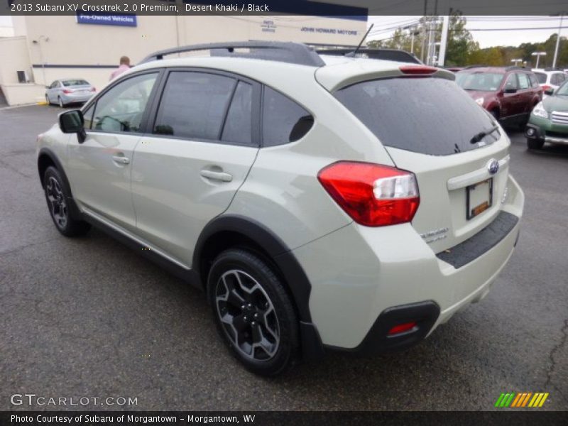 Desert Khaki / Black 2013 Subaru XV Crosstrek 2.0 Premium