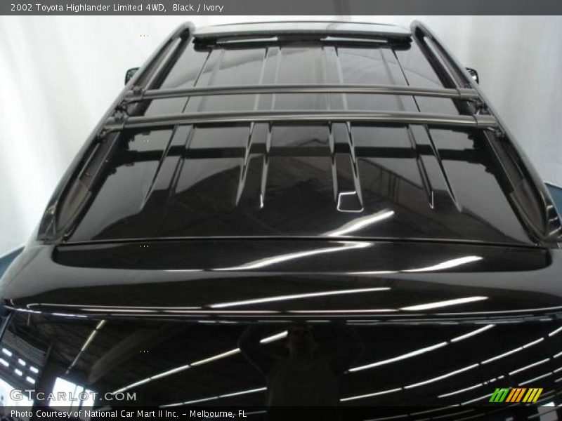 Black / Ivory 2002 Toyota Highlander Limited 4WD
