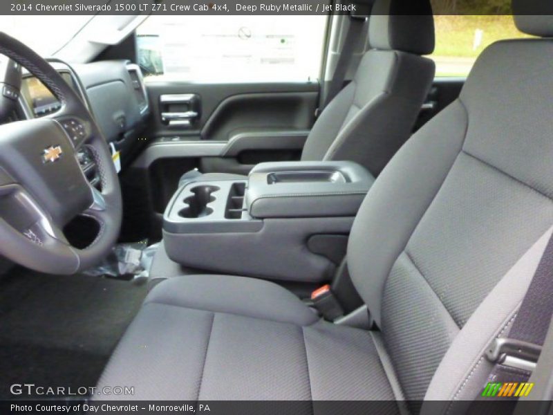 Deep Ruby Metallic / Jet Black 2014 Chevrolet Silverado 1500 LT Z71 Crew Cab 4x4